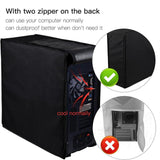 Maxbell Tower PC Case Protection Polyester Portable Computer Host 210D PC Cover