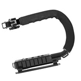 Maxbell U Shape Action Camera Handle Stabilizer Easily Install Accessory Handle Grip