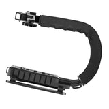 Maxbell U Shape Action Camera Handle Stabilizer Easily Install Accessory Handle Grip