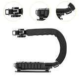 Maxbell U Shape Action Camera Handle Stabilizer Easily Install Accessory Handle Grip