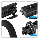 Maxbell U Shape Action Camera Handle Stabilizer Easily Install Accessory Handle Grip