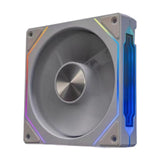 Maxbell CPU Fan 5V 3Pin ARGB High Performance for PC Chassis Silent Case Cooling Fan White Backward Air