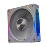 Maxbell CPU Fan 5V 3Pin ARGB High Performance for PC Chassis Silent Case Cooling Fan White Backward Air