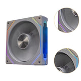 Maxbell CPU Fan 5V 3Pin ARGB High Performance for PC Chassis Silent Case Cooling Fan White Backward Air