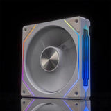 Maxbell CPU Fan 5V 3Pin ARGB High Performance for PC Chassis Silent Case Cooling Fan White Backward Air