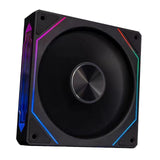 Maxbell CPU Fan 5V 3Pin ARGB High Performance for PC Chassis Silent Case Cooling Fan Forward Black