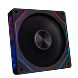 Maxbell CPU Fan 5V 3Pin ARGB High Performance for PC Chassis Silent Case Cooling Fan Forward Black