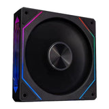 Maxbell CPU Fan 5V 3Pin ARGB High Performance for PC Chassis Silent Case Cooling Fan Backward Black