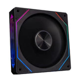 Maxbell CPU Fan 5V 3Pin ARGB High Performance for PC Chassis Silent Case Cooling Fan Backward Black
