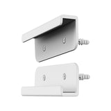 Maxbell Tablet Wall Mount Holder Easy Assembly Sturdy E Readers Stand for Study Room White