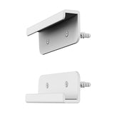 Maxbell Tablet Wall Mount Holder Easy Assembly Sturdy E Readers Stand for Study Room White