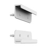 Maxbell Tablet Wall Mount Holder Easy Assembly Sturdy E Readers Stand for Study Room White
