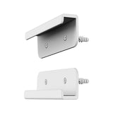Maxbell Tablet Wall Mount Holder Easy Assembly Sturdy E Readers Stand for Study Room White