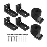 Maxbell Under Desk PC Mount Computer Case Carrier Home School with Screws CPU Holder