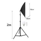 Maxbell Softbox Lighting Kit Studio Lights for Makeup Video Records Live Streamings 400W