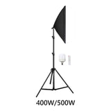 Maxbell Softbox Lighting Kit Studio Lights for Makeup Video Records Live Streamings 400W