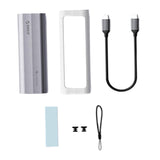 Maxbell Maxbell Hard Disk Enclosure Practical Sturdy SSD Case for Laptop Phone Professional USB C to USB C