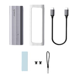 Maxbell Maxbell Hard Disk Enclosure Practical Sturdy SSD Case for Laptop Phone Professional USB C to USB C