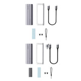 Maxbell Maxbell Hard Disk Enclosure Practical Sturdy SSD Case for Laptop Phone Professional USB C to USB C