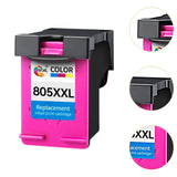 Maxbell Inkjet Printer Ink Cartridge Part Printing Use Replacement for HP 805XL 2332