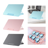 Maxbell Laptop Cooling Pad Gaming Lap Desktop Use Heat Dissipation Laptop Cooling Stand Pink