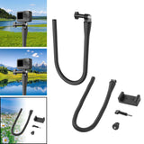 Maxbell Flexible Mount Clamp Bendable Flexible Bracket Neck Holder for Tube Car Boat without Phone Holder