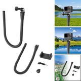 Maxbell Flexible Mount Clamp Bendable Flexible Bracket Neck Holder for Tube Car Boat without Phone Holder