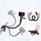 Maxbell Flexible Mount Clamp Bendable Flexible Bracket Neck Holder for Tube Car Boat without Phone Holder