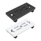 Maxbell Computer Holder Stand Portable Mobile CPU Holder Stand for Home Office Gamers White