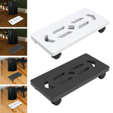 Maxbell Computer Holder Stand Portable Mobile CPU Holder Stand for Home Office Gamers White