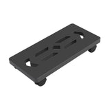Maxbell Computer Holder Stand Portable Mobile CPU Holder Stand for Home Office Gamers Black