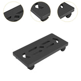 Maxbell Computer Holder Stand Portable Mobile CPU Holder Stand for Home Office Gamers Black
