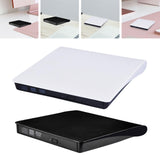 Maxbell External CD DVD Drive High Speed Data Transfer PC External DVD Recording black