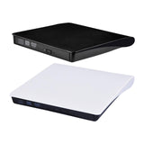 Maxbell External CD DVD Drive High Speed Data Transfer PC External DVD Recording black