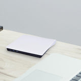 Maxbell External CD DVD Drive High Speed Data Transfer PC External DVD Recording white