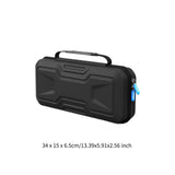 Maxbell EVA Hard Case Travel Carrying Organizer Gift Game Controller Storage Box Bag Black