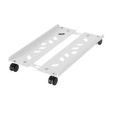 Maxbell Adjustable Mobile CPU Stand Under Desk CPU Holder with Locking Caster Wheels White