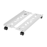 Maxbell Adjustable Mobile CPU Stand Under Desk CPU Holder with Locking Caster Wheels White