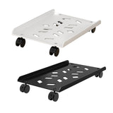 Maxbell Mobile CPU Stand PC Floor Cart Fits Most PC Easy Installation PC Tower Stand Black