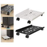 Maxbell Mobile CPU Stand PC Floor Cart Fits Most PC Easy Installation PC Tower Stand Black