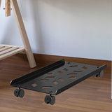Maxbell Mobile CPU Stand PC Floor Cart Fits Most PC Easy Installation PC Tower Stand Black