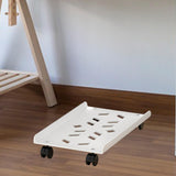Maxbell Maxbell Mobile CPU Stand PC Floor Cart Fits Most PC Easy Installation PC Tower Stand White