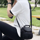 Maxbell Digital Camera Bag Portable Nylon Slr DSLR Camera Case for Camping Women Men