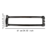 Maxbell Travel Luggage Pull Out Rod Replace Carrying Case Suitcase Telescopic Handle 61cmx16.5cm