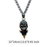 Maxbell Sun Wukong Pendant Necklace Fighting Buddha Necklace for Club Festival Party