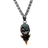 Maxbell Sun Wukong Pendant Necklace Fighting Buddha Necklace for Club Festival Party