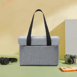 Maxbell Camera Insert Bag Portable Protection DSLR Slr Camera Protective Bag Inserts light grey