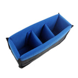 Maxbell Protective Bag Inserts Water Resistant Detachable Divider Camera Bag Inserts blue