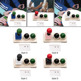 Maxbell Keycaps Vintage Design Sturdy Gifts with Storage Box Gaming Joystick Keycaps Blue Base