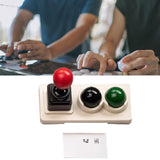 Maxbell Keycaps Vintage Design Sturdy Gifts with Storage Box Gaming Joystick Keycaps Black Base